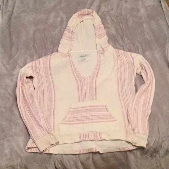 Boho style multicolored hoodie - Picture 4 of 5